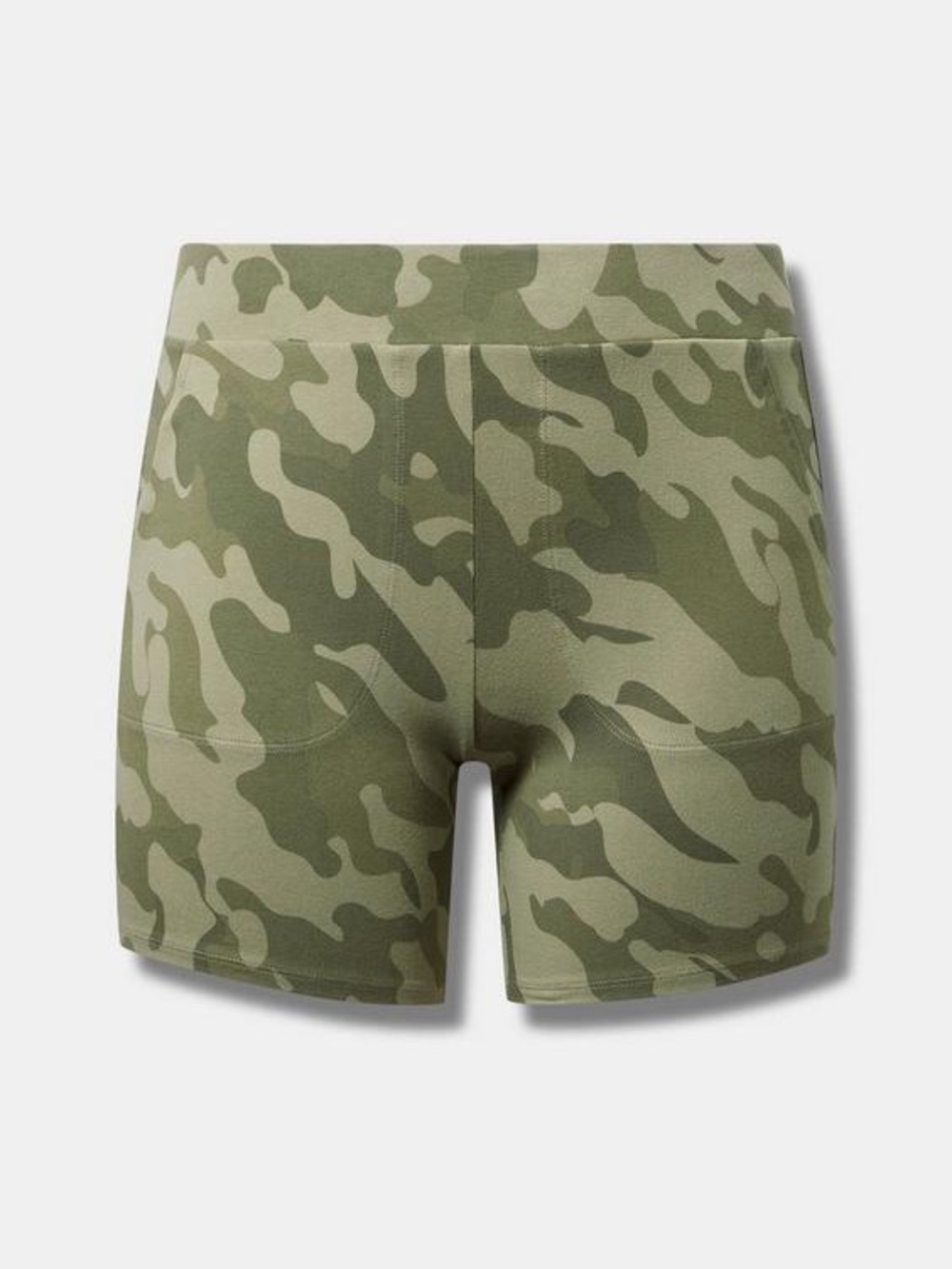 Torrid Axel Camo Olive Camo Biker Shorts Size 2